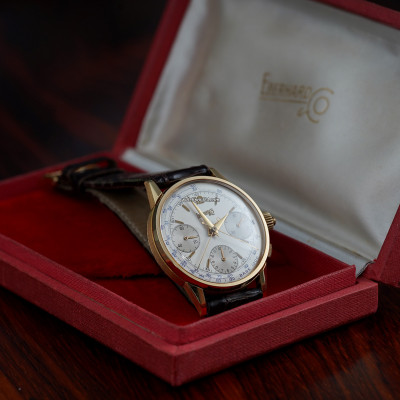 Eberhard Extra-Fort Rattrapante Gelbgold - Box