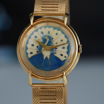 IWC Peacock Cloisonné Enamel Dial