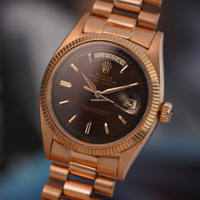 Rolex Day-Date 6611B Rose Gold - Tropical Gilt