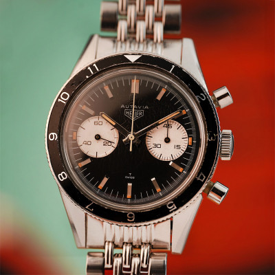 Heuer Autavia 3646 Andretti - Argentinian Air Force