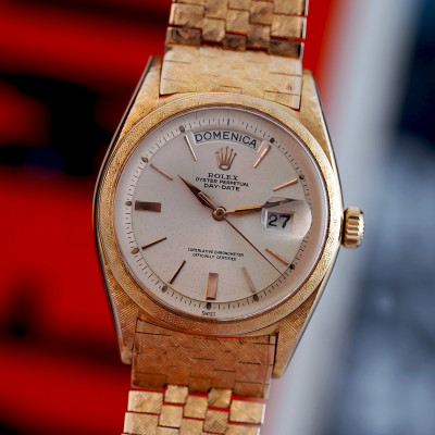 Rolex Day-Date 1806 Florentine Finish