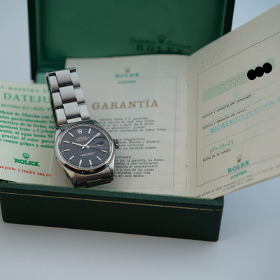 Rolex Datejust 1600 Gilt - Box and Papers