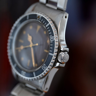 Tudor Submariner 7928 Square Crown Guards Tropical