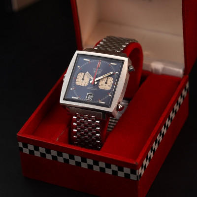 Heuer Monaco 1133B Transitional - Box & Papers