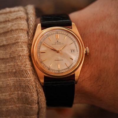 Rolex Datejust 4467 First Series - Rose Gold