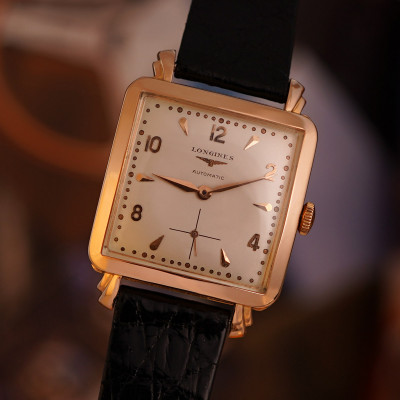 Longines 6394-3 Rose Gold Dress Watch