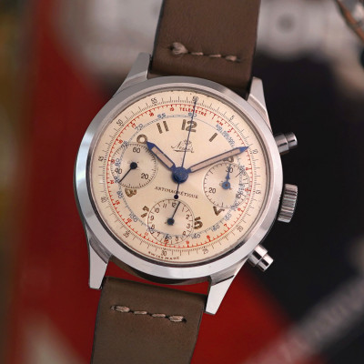 Nimer Chronograph 2705 Valjoux 71 Spillman Case 38mm