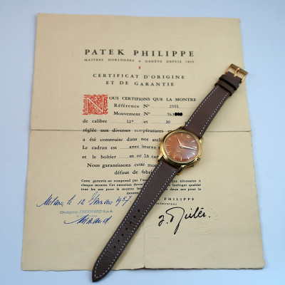 Patek Philippe Calatrava 2551 Disco Volante Tropical