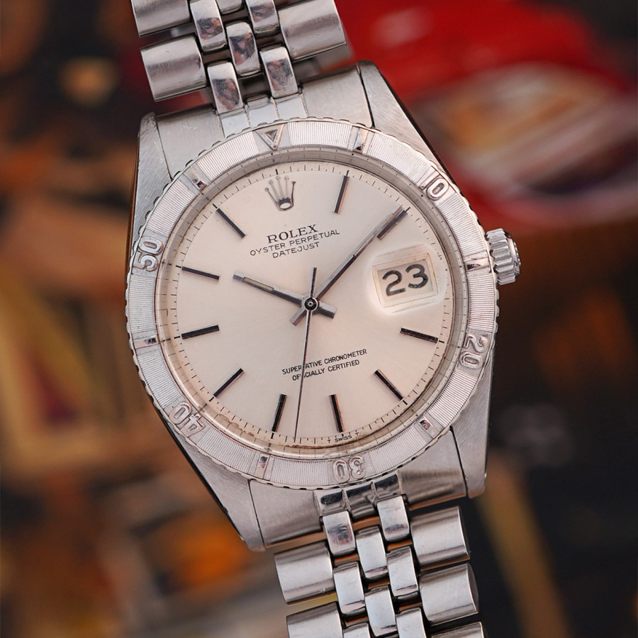 Rolex Datejust 1625 Turnograph - Edelstahl-Gehäuse mit einer Weißgold-Lünette