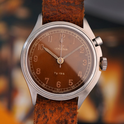 Lemania TG 195 Swedish Air Force - Tropical Dial