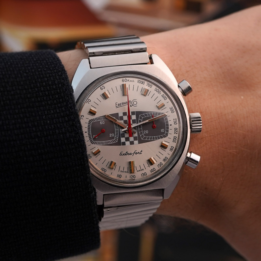 Eberhard Extra-Fort 31006 Racing Chrono - ein sammelwürdiger Vintage-Chronograph mit authentischer Racing-DNA