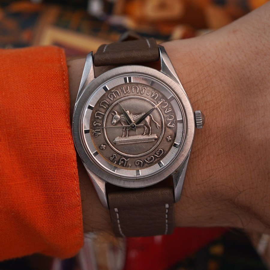 Universal Genève Polerouter 20217 - Thailand - one of a kind Polerouter from 1956