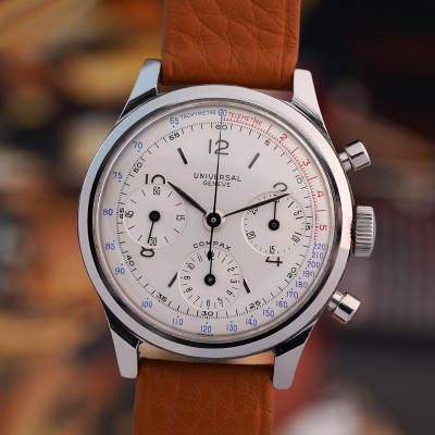Universal Genève Compax 22499 Spillman Case