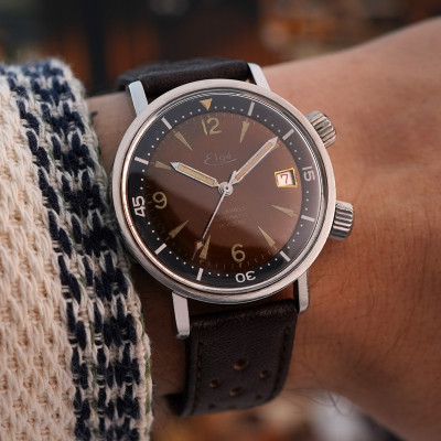 Vintage Elgé Super Compressor Diver