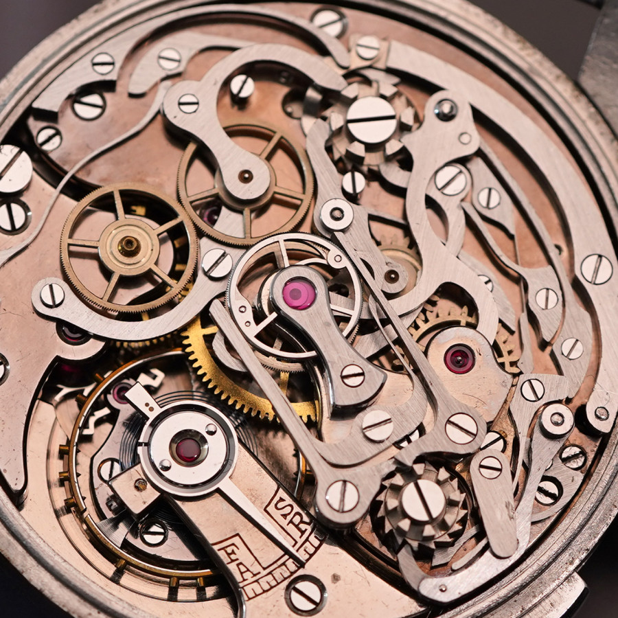 Minerva Split Seconds Chronograph Oversize - split seconds chronograph Cal. Valjoux 55