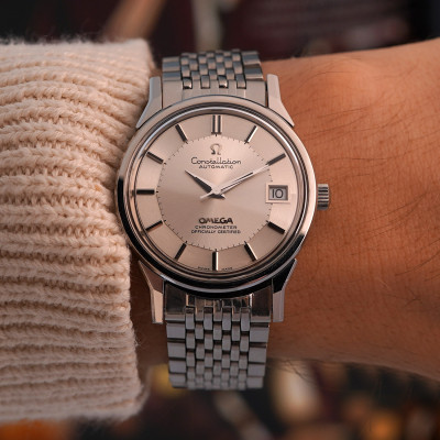 Vintage Omega Constellation 168.0065 Pie Pan Dial