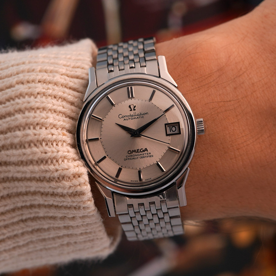 Omega Constellation 168.0065 Pie Pan Dial - ein Blickfang von zeitloser Eleganz