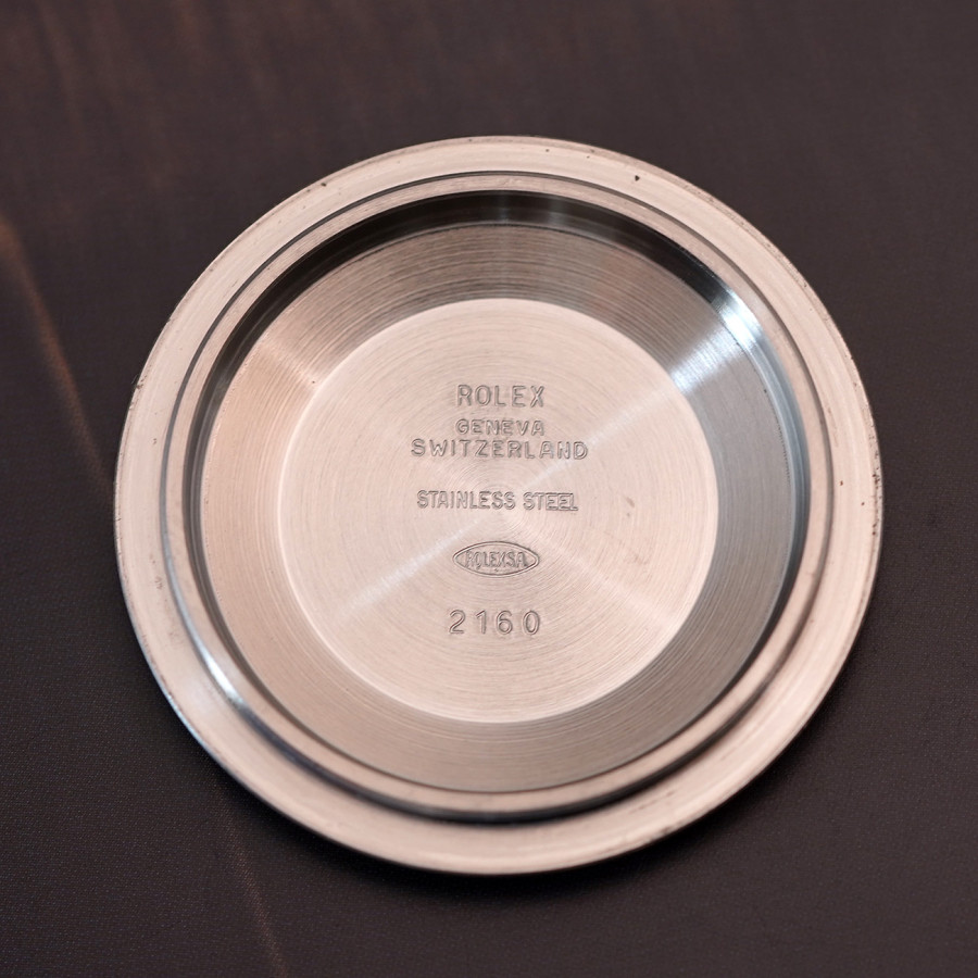 Rolex Submariner 16610LV Kermit - Flat Four - correct 2160 stamping for the 16610 model inside the caseback