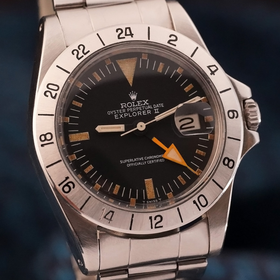 Rolex Explorer II 1655 MK1 Ultra Full Set - beautiful authentic patina