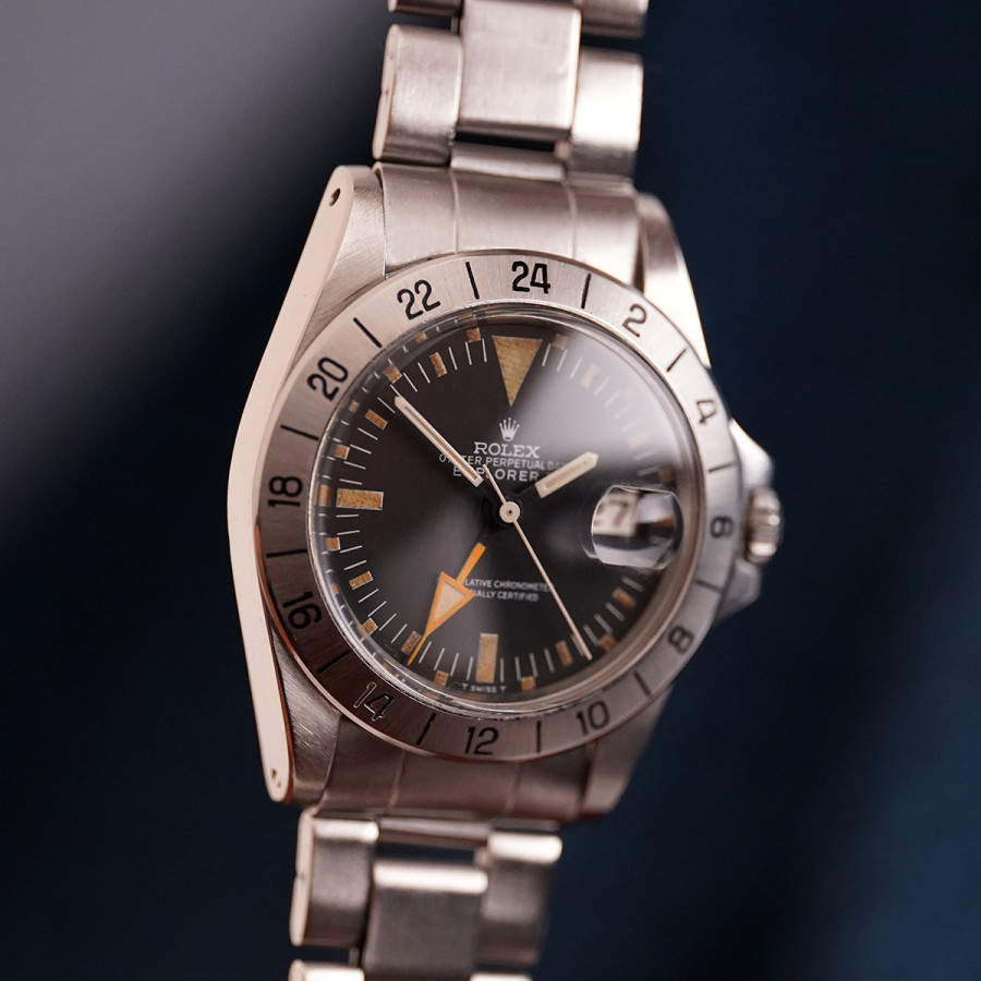 Rolex Explorer II 1655 MK1 Ultra Full Set - rare MK1 version with the straight seconds hand