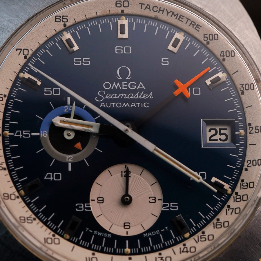 Omega Seamaster 176.007 - beautiful blue dial