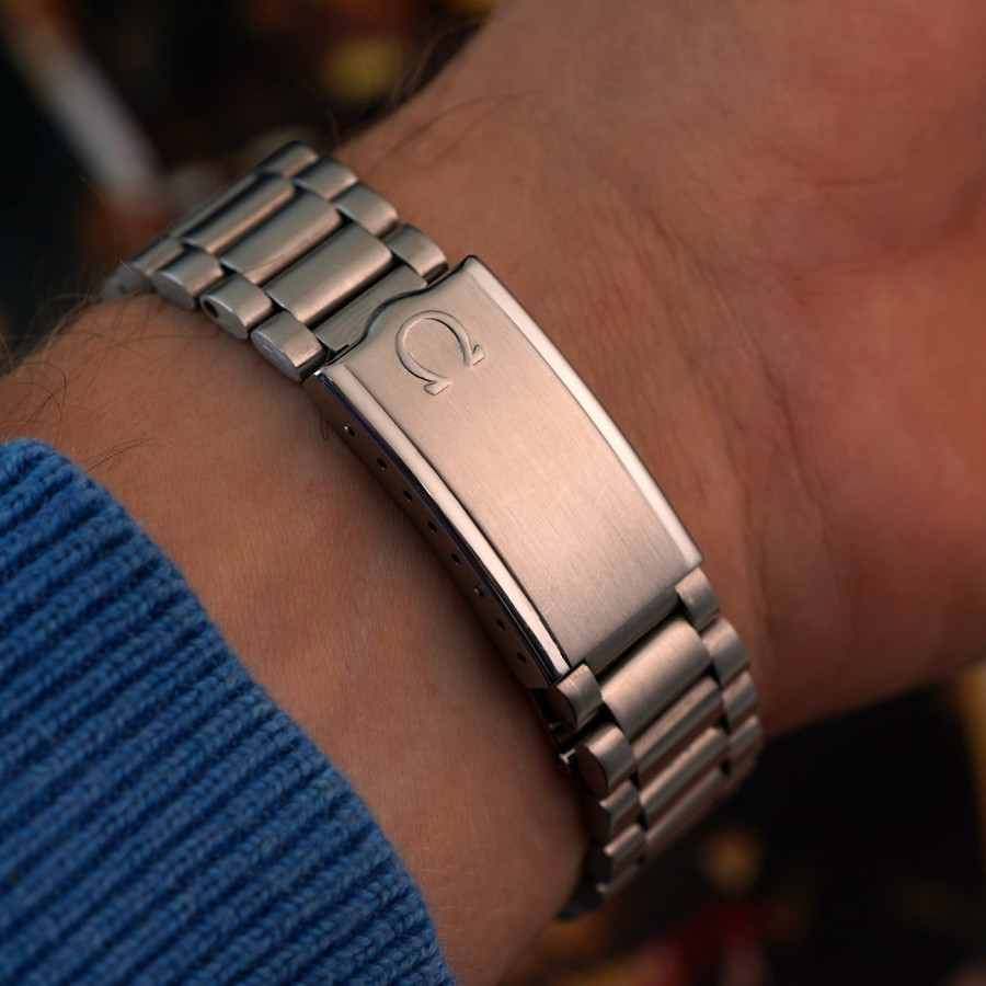 Omega Seamaster 176.007 - original Omega stainless steel bracelet