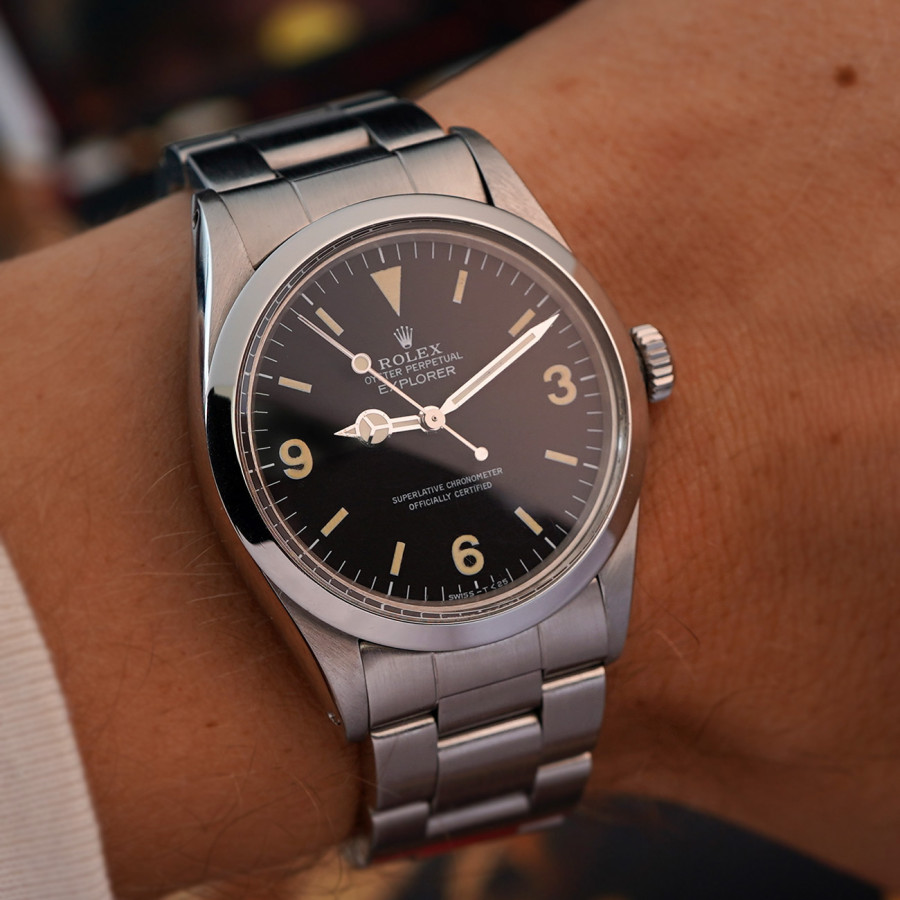 Rolex Explorer 1016 - Papers - a refined, purist look on the wrist