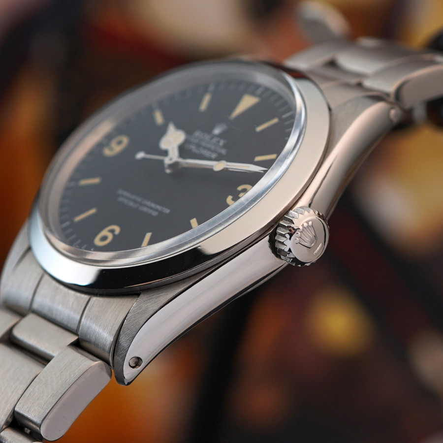 Rolex Explorer 1016 - Papers - stainless-steel case in perfect condition