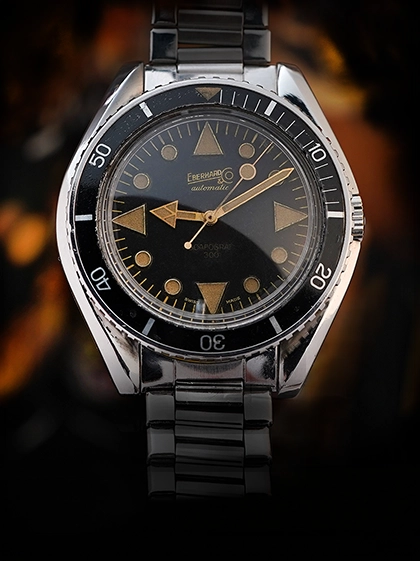 Eberhard Scafograf 300 Ref. 11545-1 No Date Transitional