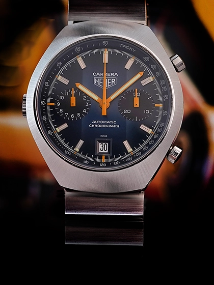 Heuer Carrera Ref. 110.573 Blue