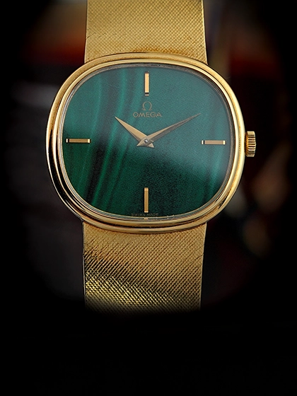 Omega DeVille 151.8383 Green Malachite