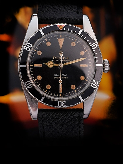 Rolex Submariner Ref. 6536/1 Unpolished Case - Mirror Dial