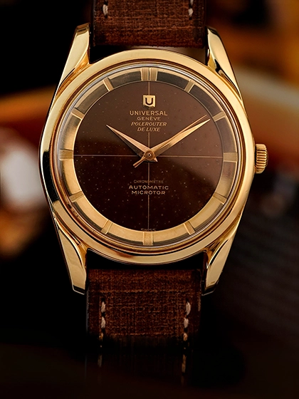 Universal Genève Polerouter De Luxe Ref. 10357/3 CHRONOMETER